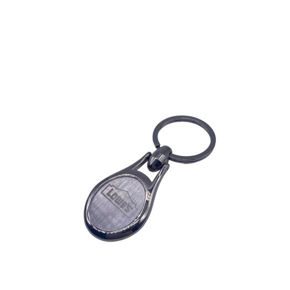 Lowes Customer Focused Key Fob Employee Award Key Chain Collectible RARE Metal - Picture 5 of 6